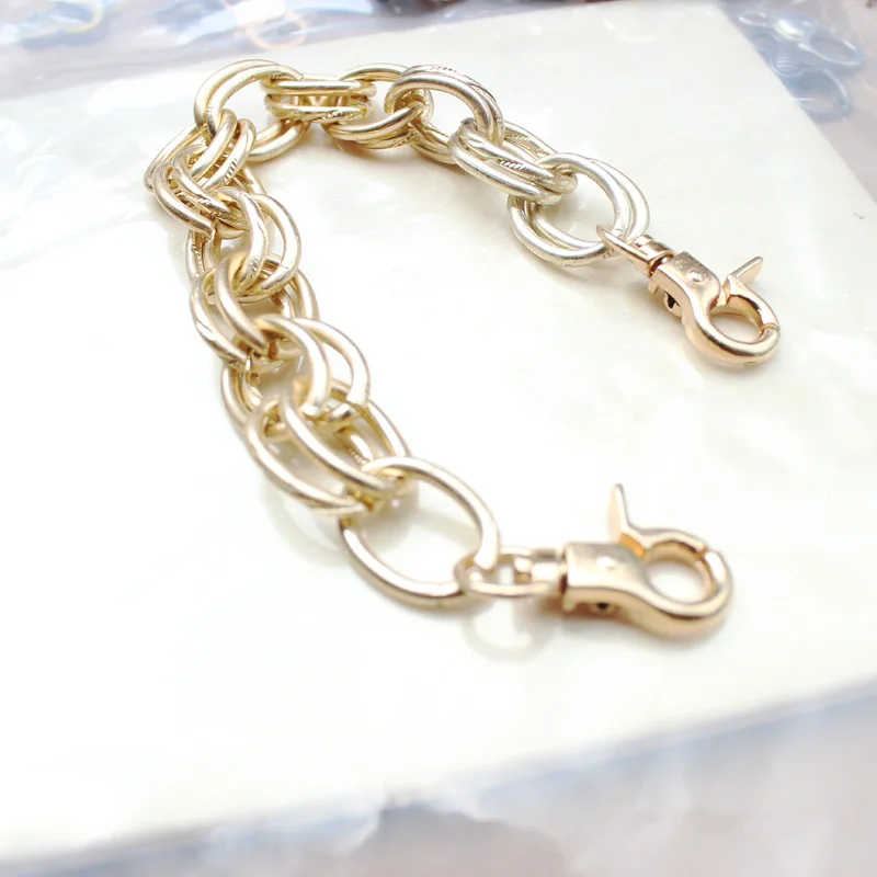 30cm Replacement Bag Chain Metal Chain Handle Bag Handbag Antique Bronze Silver golden DIY Bag Strap Accessories Bag Hardware