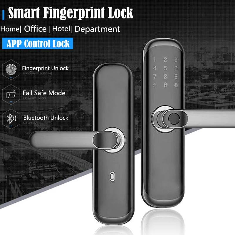 Télécommande électronique Tuya, 13.56MHz, avec empreintes digitales, compatible avec l'application TTLock