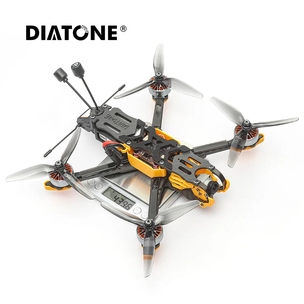 DIATONE Roma F5 V2 DJI Multirotors 6S Version with F722 DJI MK2/F50BL32 Stack 2306.5 Brushless Motor S5 Propellers