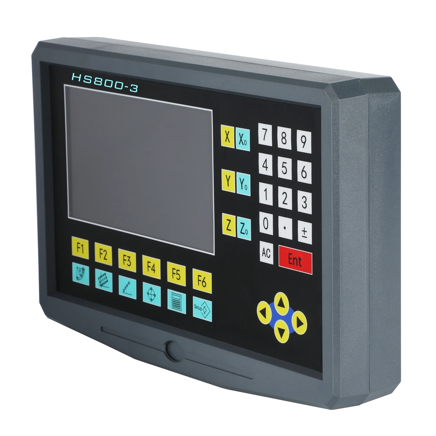 HS800-3 tornio di fresatura multilingue a 3 assi LCD DRO Display di lettura digitale AC110V/220V Display per spostamento scala lineare TTL