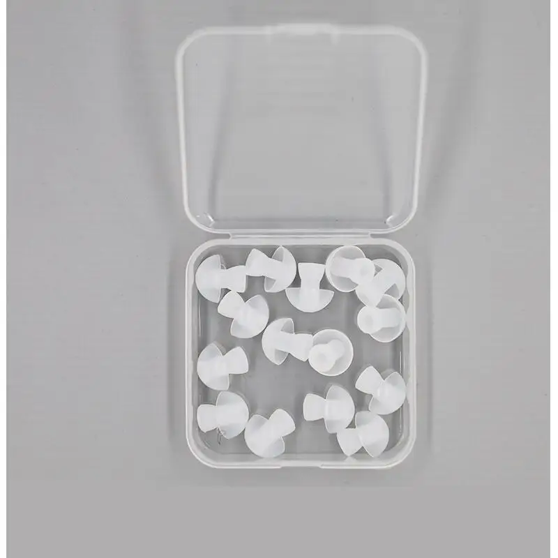 Ear caps Cushion For Earphone hearing aid In-Ear Eartips Silicone Earphone covers Tips Earbuds 2pcs/pair