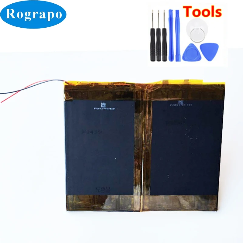 

Новый литий-полимерный аккумулятор 3,8 в для планшетного ПК VOYO Q101S, аккумулятор с 2 проводами