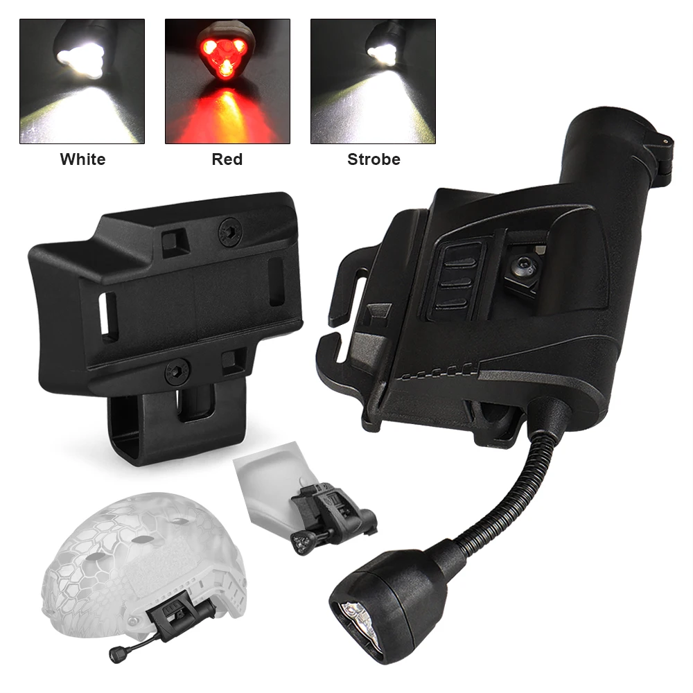 

Airsoft Helmet Light Tactical Helmet Lamp FAST Military Helmet Flashlight White Green Store Light gz150140