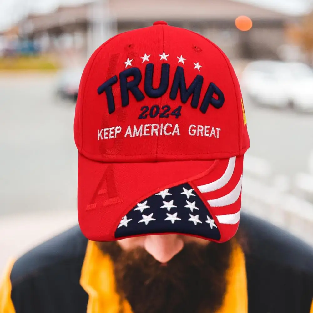 Sombrero de Donald Trump 2024 gorra Keep America Great USA bordado camuflaje sombrero ajustable sombrero de béisbol