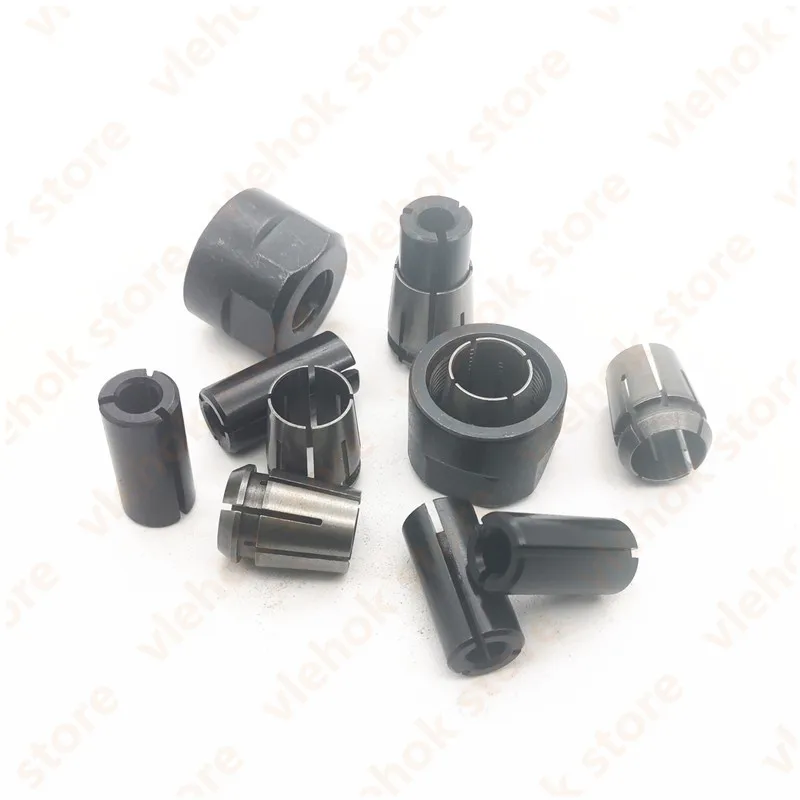 1.2'' 1/4'' 3/8'' 6mm 6.35mm 8mm 9.52mm 12mm 12.7mm COLLET CONE NUT Replace for Makita RP2300 RP2301 RP2301 router chuck