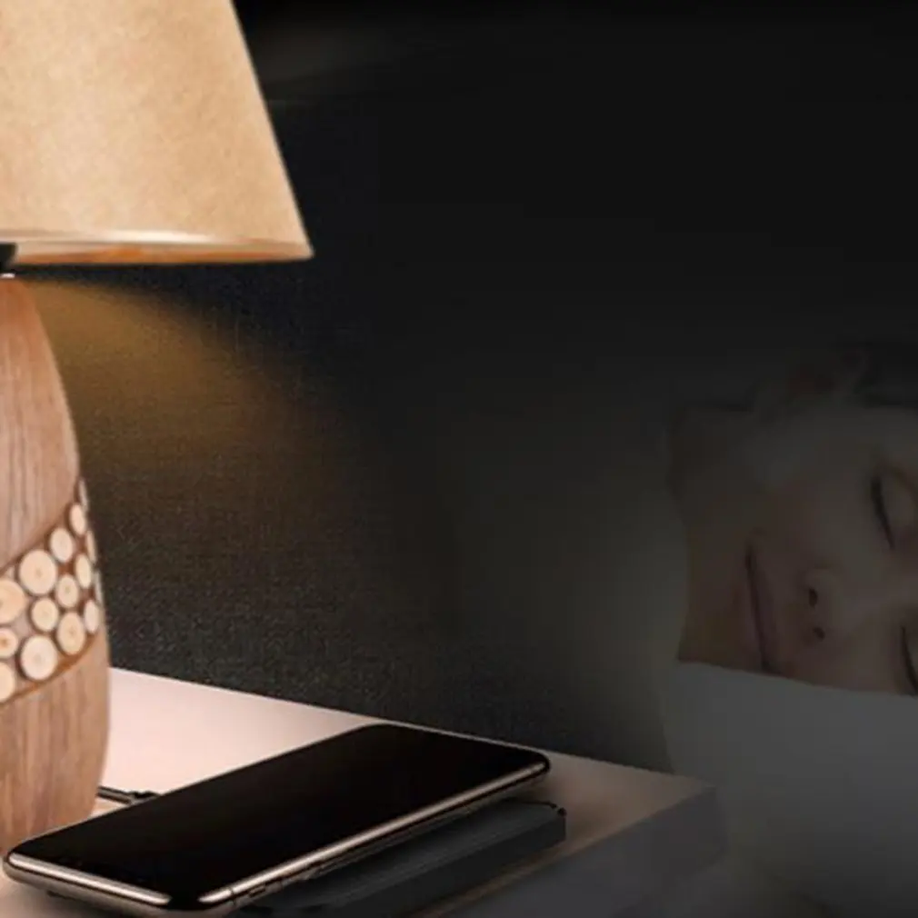 Wireless Charger Intelligent Recognition Fast Wireless Charging Stand Pad Phone Holder With Quick Adapter