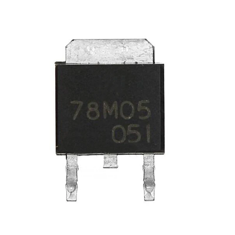 10PCS 78M05 TO252 MC78M05 LM78M05 0.5A +5V TO-252 New and Original IC Chipset