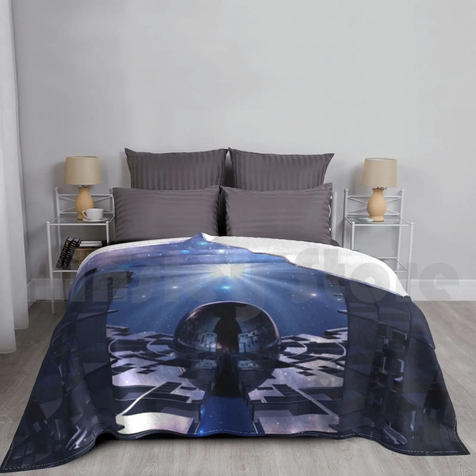 On Just One Day Every Millennium Blanket Super Soft Warm Light Thin 3d Reflection Bright Star