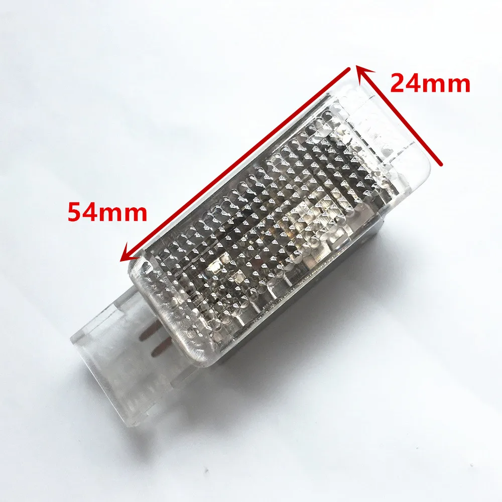 1/2/4 Pcs Car Interior halogen FootWell Light Glove Box Trunk lamp For vw Passat B6 B7 Jetta Golf 6 MK6 MK7 Tiguan 7L0947415 3TD