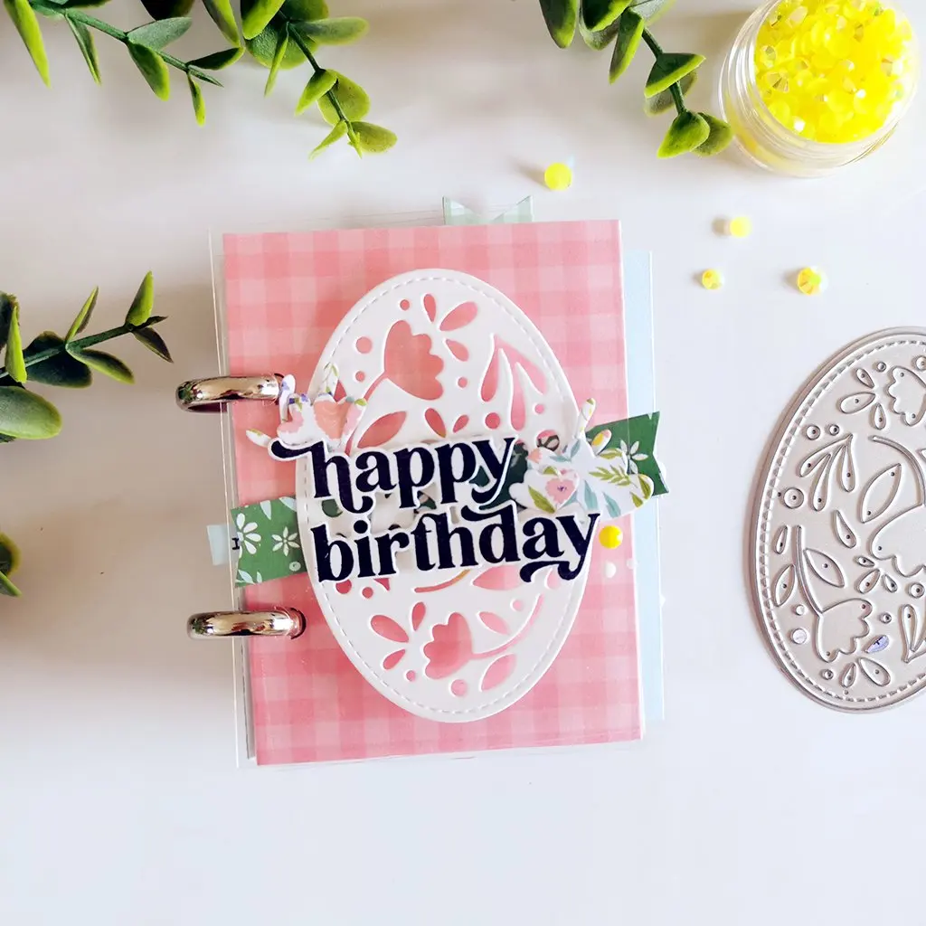 Perfect Sentiments Stamp Set Dies And Stamps 2023 Scrapbook Diary Decoration Hot Foil Embossing