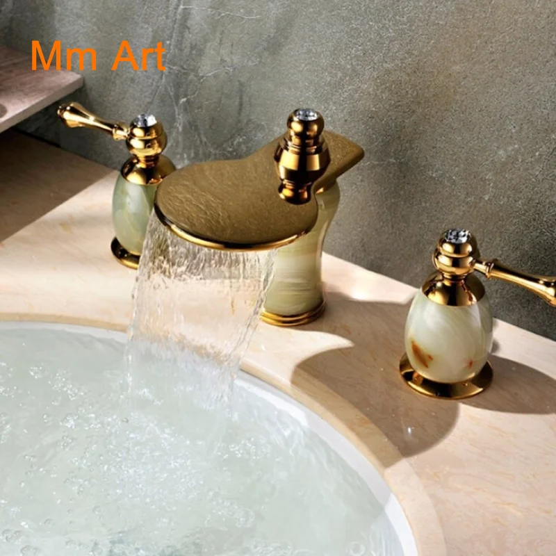 basin faucet marble royal golden faucet bf-1001