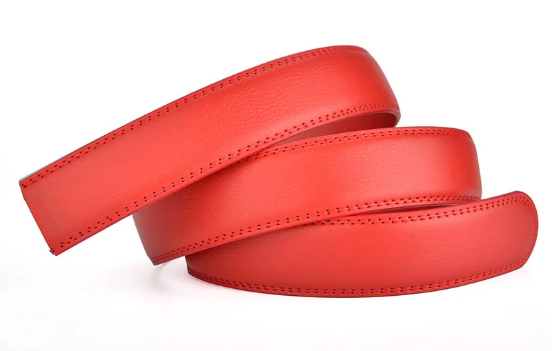 New Luxury Brand Belts for Men Women High Quality Male Strap Genuine Leather Waistband Ceinture Homme,No Buckle 3.5CM
