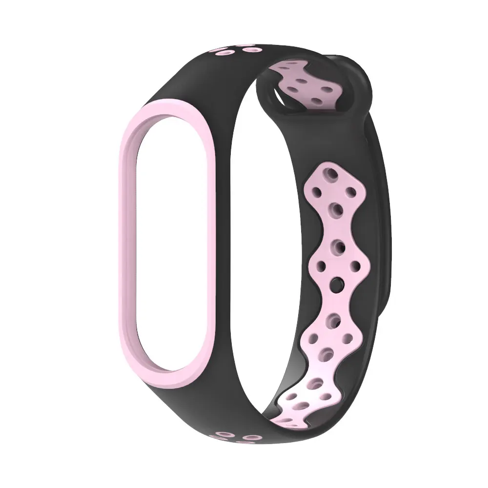 Für Xiaomi Mi Band 4 Armband Handgelenk Armband für Xiaomi Band 4 Opaska Sport Silikon für Miband 3 Armband durchscheinende Zubehör