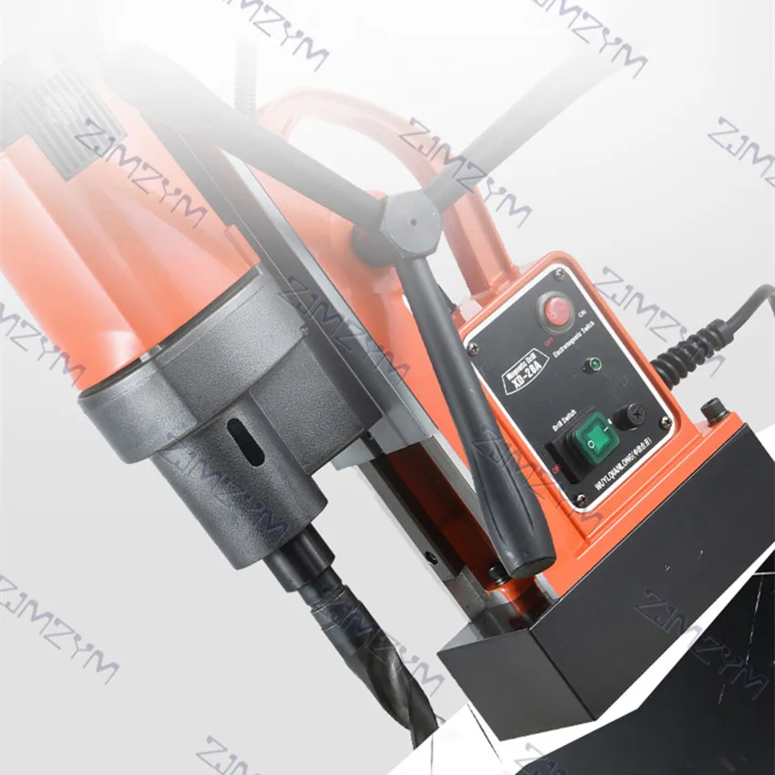 RJ-23C Multi-function Magnetic Drill Machine Adjustable Speed Tapping Drill Industrial Suction Drill Portable Small Bench Drill