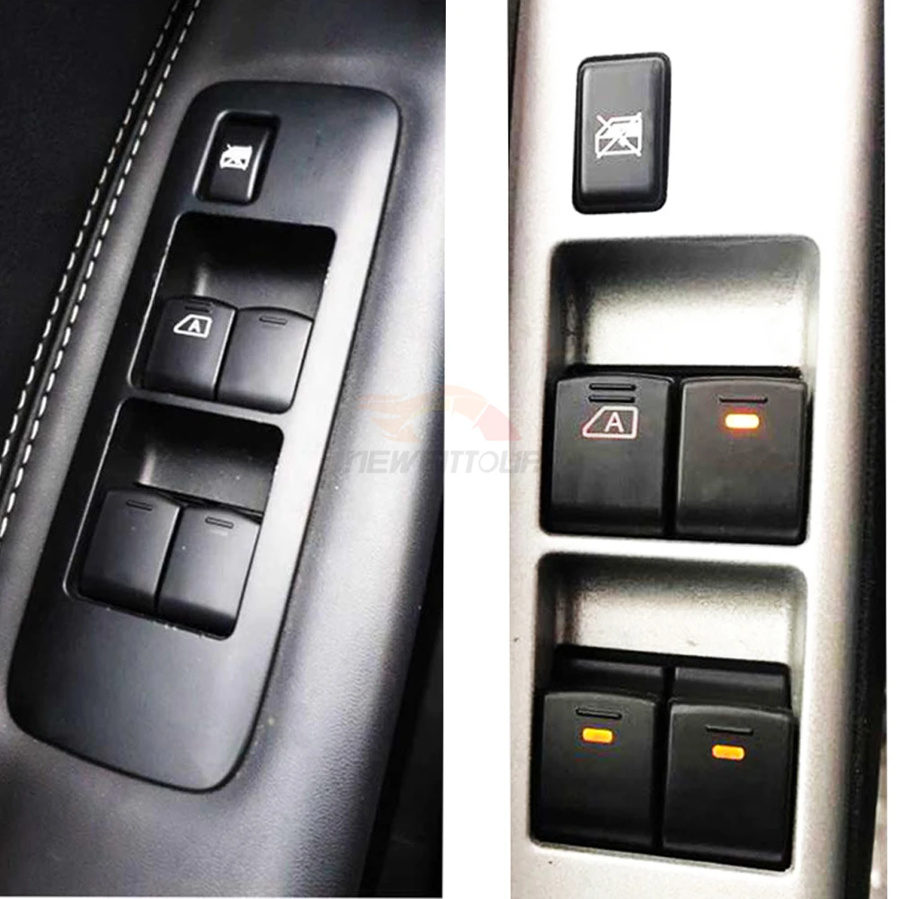 Power Window Control Switch Window Lift Button Switch Panel  25401-EB30 25401-JD001 For Nissan Pathfinder Navara D40 Qashqai