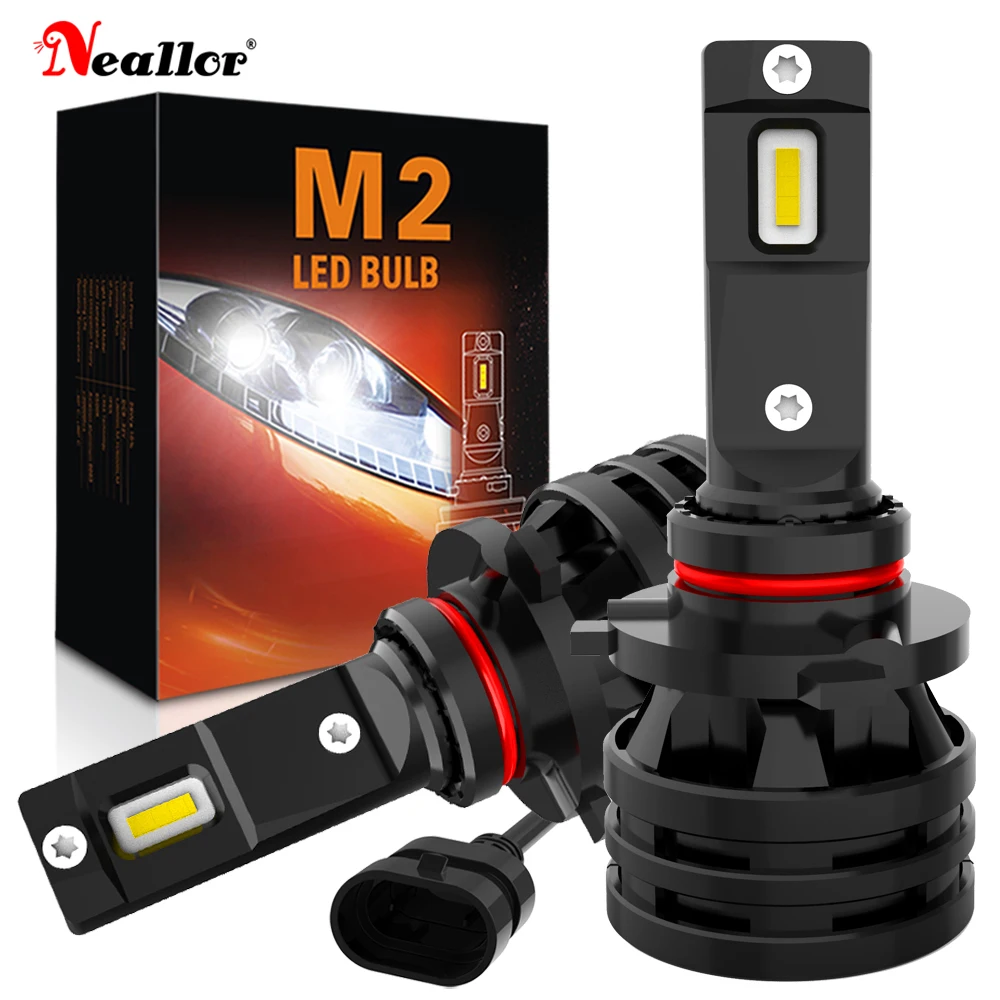 

M2 Car Light 9005 9006 HB3 HB4 H7 16000LM H11 LED Lamp Car Headlight Bulbs H4 H1 H3 H8 H9 9012 H13 9007 Turbo LED Bulbs 12V 24V