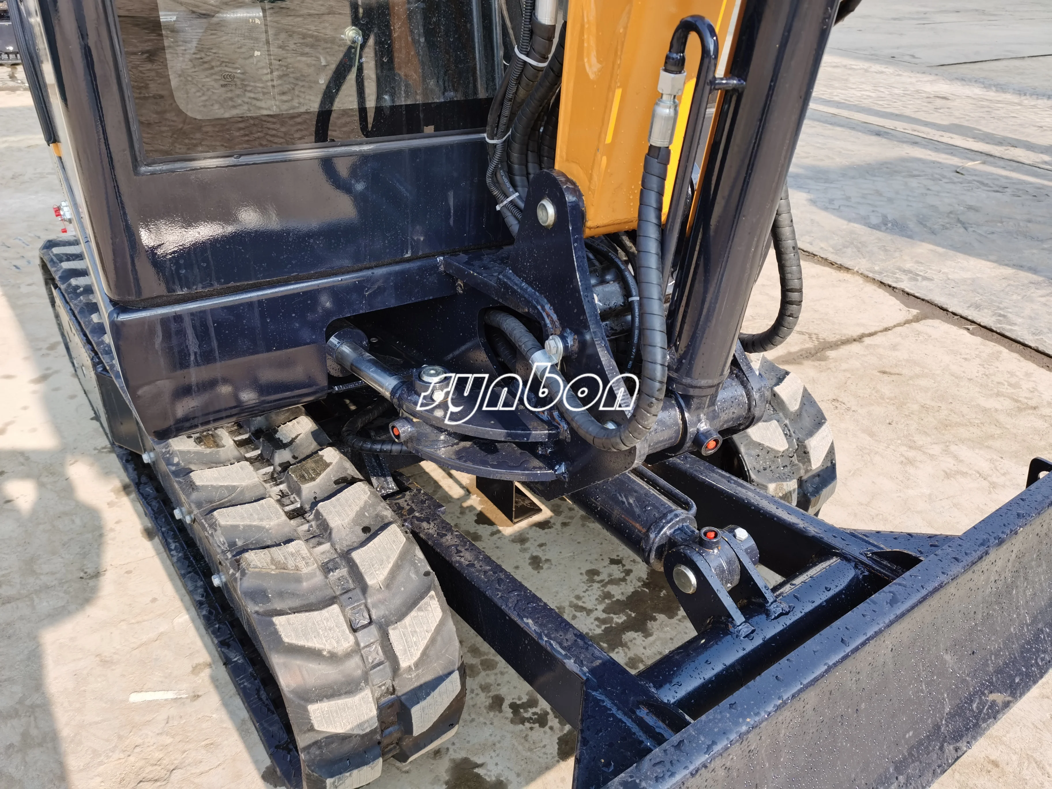 2021 Micro Small Crawler Excavator 1.8Ton Machine Garden Construction Digger