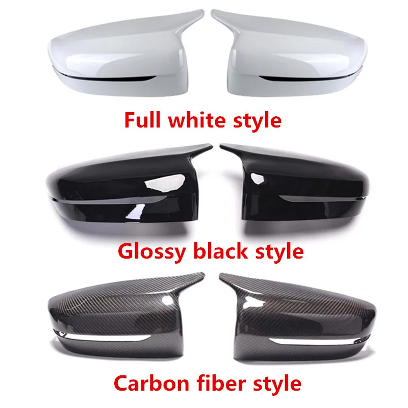 

1 Pair M Look type LHD Rearview Mirror Cover For G11 G12 Rear Side View mirror caps For 5 Series G30 G38 2017+