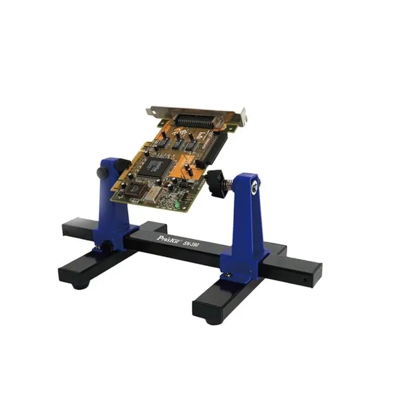 Pro'sKit SN-390 Adjustable PCB Holder 360 Degree Rotation Printed Circuit Board Jig Soldering Assembly Stand Clamp Repair Tools
