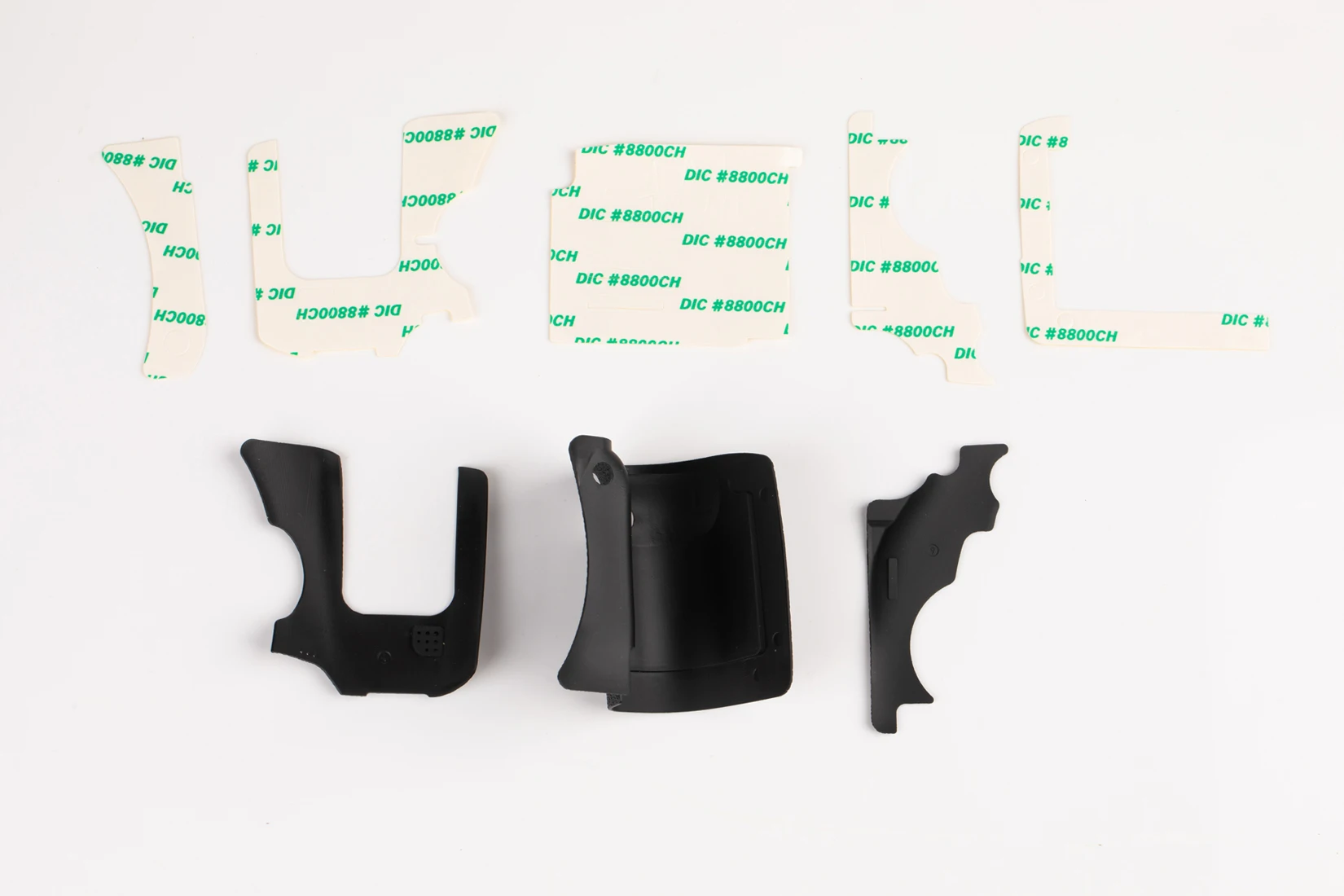 Novo conjunto de 3pcs de borracha para canon 6d 6d2 com goma