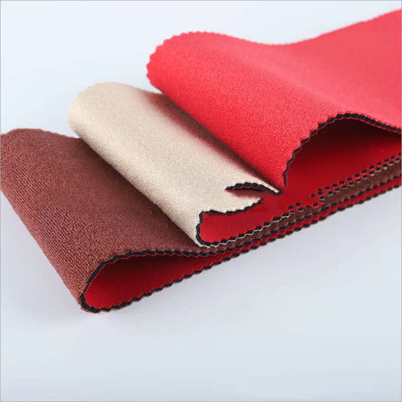 Rubber Neoprene , Luggage, Sports Protective Gear , Medical Equipment Fabric Stretch Composite OK Cloth Polyester 4 Yards Plain