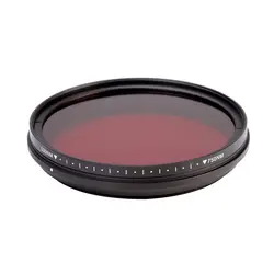 FOTGA Adjustable IR Lens Filter Pass Infra-Red 530nm to 750nm 590nm 680nm 720nm