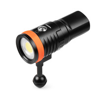 ORCATORCH D910V Video Light Scuba Diving Lamp 5000 Lumen Flashlight Rechargeable Dive Torch Underwater Photography Videography