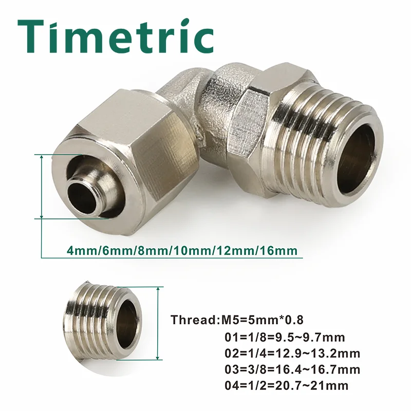 Copper tape Threaded nut Air compressor hose quick connector Socket connector TKN PU PM PE PV