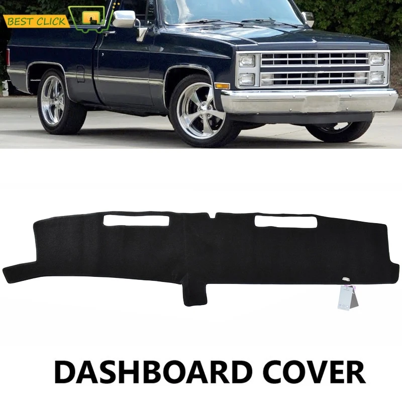 Dashboard Cover For Chevrolet Chevy C10 Full Size Truck Silverado 1981 - 1987 Dash Mat Dashmat Dash Board Cover Sun Shade Carpet