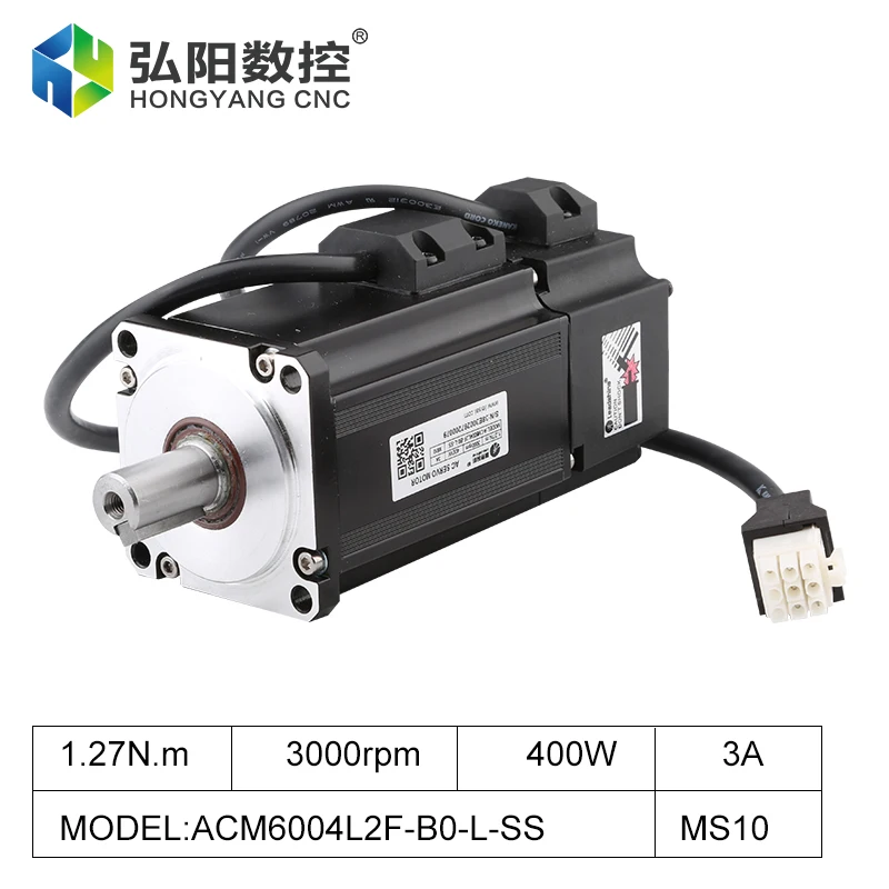 Leadshine محرك تيار متردد محرك سيرفو L5-400Z تحكم جهد الإدخال AC187-240V 50-60HZ محرك معزز ACM6004L2F-B0-L-SS 1.27N 400W