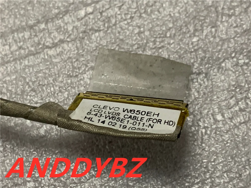 حقيقي 6-43-W65E1-021-N سلك كابل ل CLEVO W65xSx LVDS ل FHD (المزدوج) 270 مللي متر