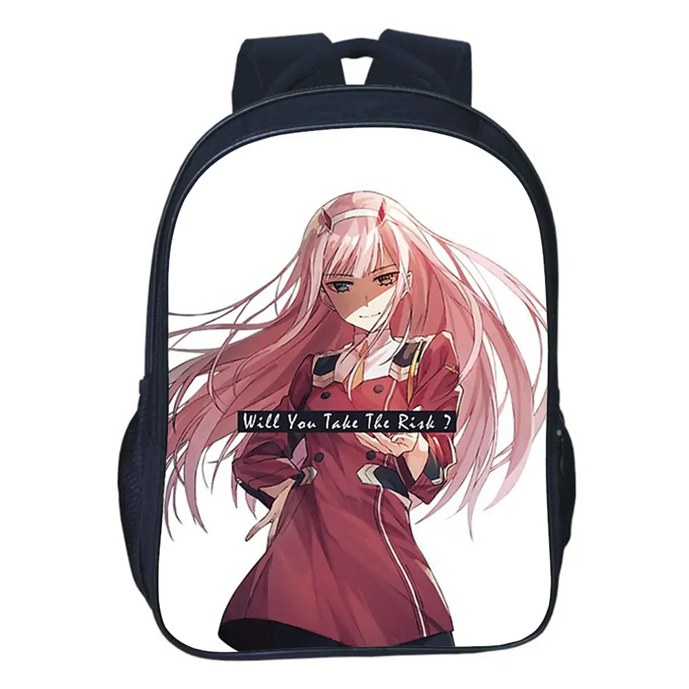 Darling In The FranXX Anime Backpack kids gifts Teens School Bags Bookbag Cartoon Travel Casual Mochilas16 inch 2021 NEW