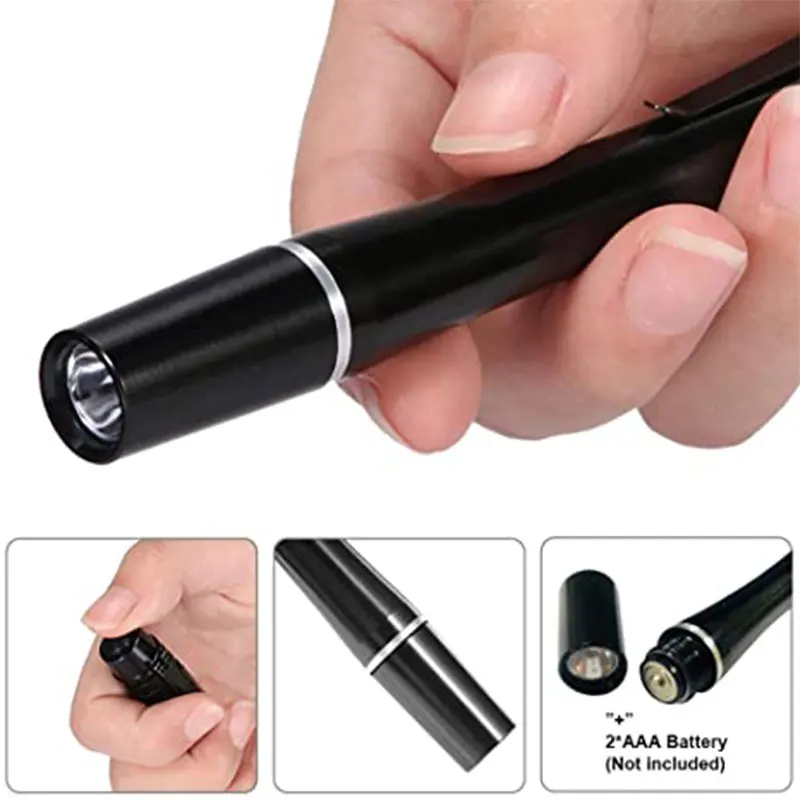 TMWT Mini Pocket Lanterna Pen Glue Curing Invisible Ink Detector 395NM 365NM 380NM 1 LED uv lamp Pen Light Flashlight