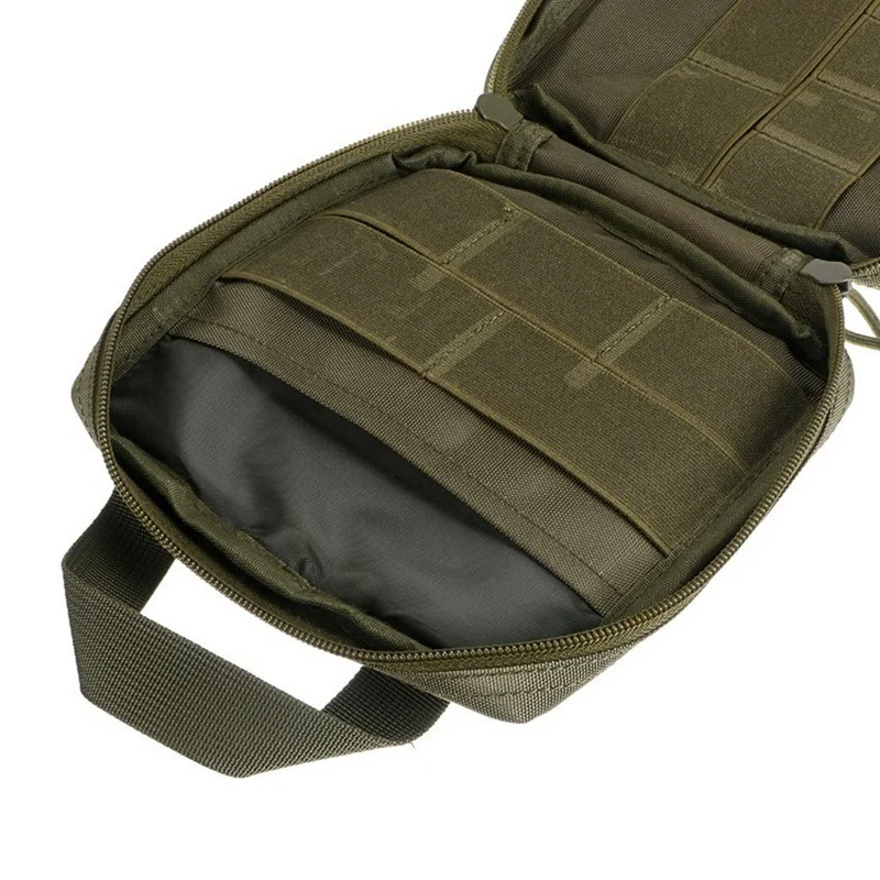 Tactical EDC MOLLE Pouch Multifunctional Medical First Kit Utility Emergency Tool Bag  Survival Kit for Camping Hiking Hunting