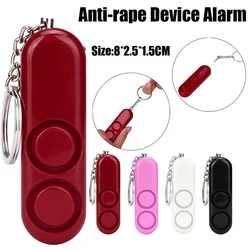 Anti-rape Device Double Horn Alarm 120dB Loud Alert Attack Panic Safety Personal Security Keychain GDeals