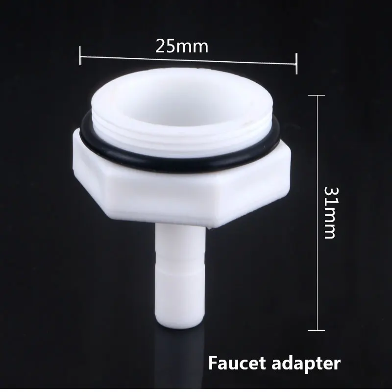 M24 수나사 전송 1/4 "플러그 커넥터 외경 24MM 변경 6.5MM 정수기 주방 수도꼭지 스파우트 액세서리