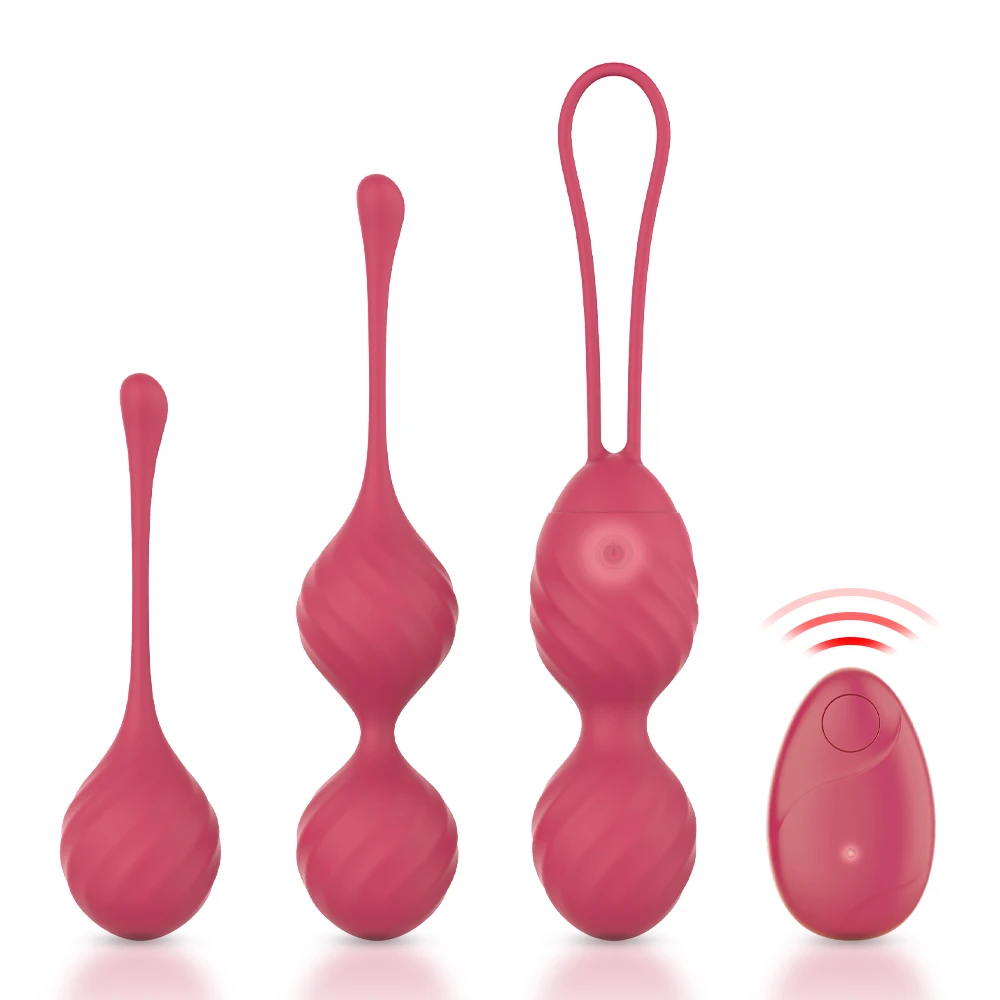 Safe Silicone Vagina Ball Sex Toys Vagina Tighten Massager Vagina Balls Wireless Remote Control Ben Wa Adult Sex Shop Toys