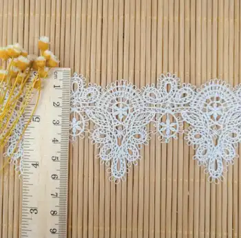 8 best sales פרח תחרה לבן - №4