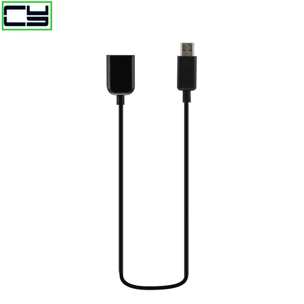Cabo de extensão micro usb 5 pinos macho para fêmea, cabo extensor de sincronização de dados m/f otg para teclado e mouse usb flash 100cm, 2 peças