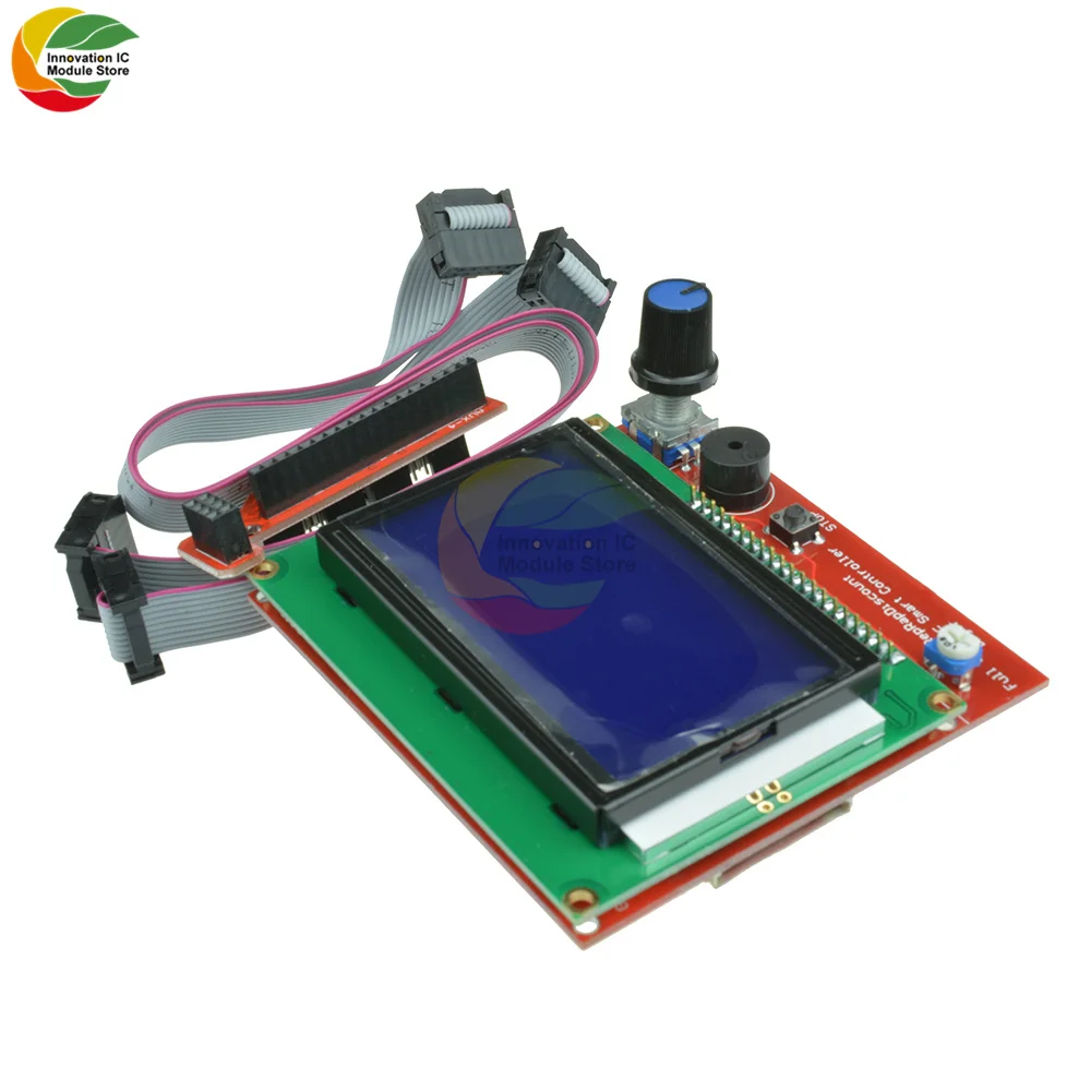 12864LCD Display Control Adapter Board Smart Adapter Controller Reprap Ramp 1.4 1.6 Mega2560 Board 2004LCD 12864LCD Control