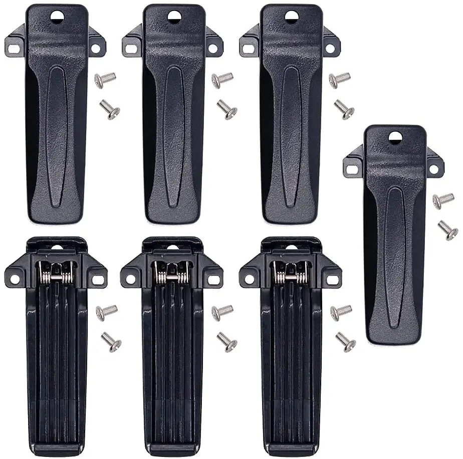 

7PCS Replacement Belt Clip KBH-10 for Kenwood TK260G TK-272G TK-388G TK-2100 TK-2118 TK-3206 TK-3207 Radio