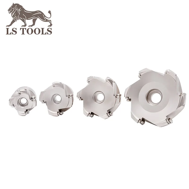 LS TOOLS EMRW6R50-22-4T  EMRW6R 63-22-4T EMRW6R 80-27-6T EMRW6R100-32-6T CNC Tools Shoulder Milling Cutter Head RPMW1204 Inserts