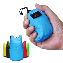 REPRODUCIRKING Ligero de Nylon Plegable Mochila Impermeable Mochila bolso Plegable Ultraligero Pack para Hombres de Las Mujeres Al Aire Libre Senderismo Viajes
