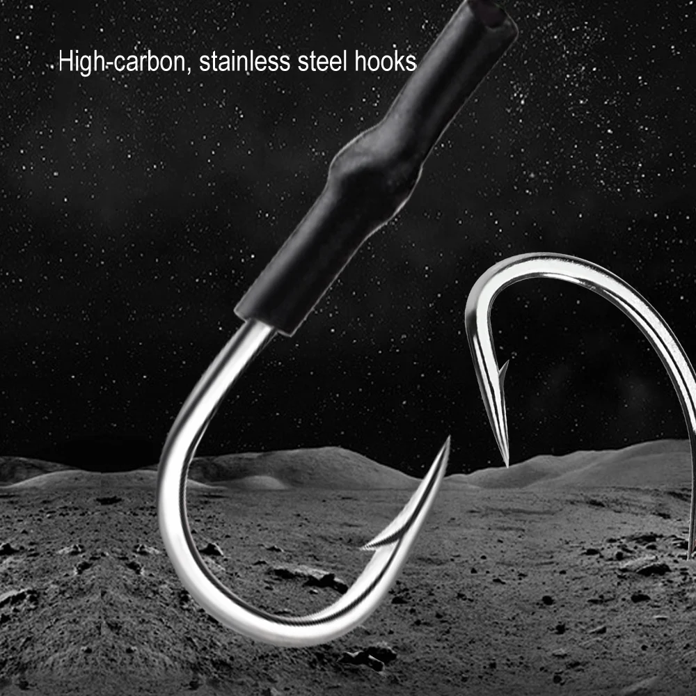 FISH KING 30-100g Carp Fishing Group High Carbon Steel Metal Feeder Barbed Hook Sinking Artificial Lure Accessories