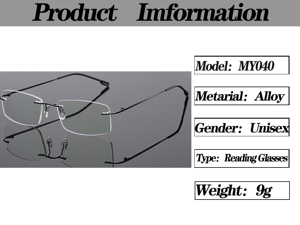 Kann Blume männer Rahmen Brillen Blau Licht Männlichen Lesebrille Titan Eyeglasse Rahmen Alte Gläser armacao oculos – Detail 2
