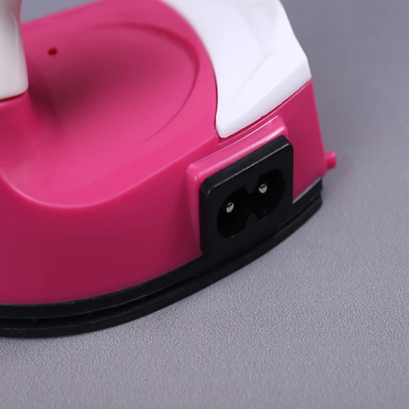 110-220V Fast Heated Travel Electric Iron Handheld Mini Iron Children Electric Iron Hotfix Applicator for Patches Garment Stone