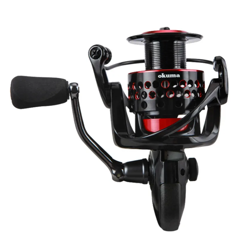 Rock Fishing Reel All Metal Spool Spinning Reel 15KG Max Drag Stainless Steel Handle Line Spool Saltwater Fishing Accessories