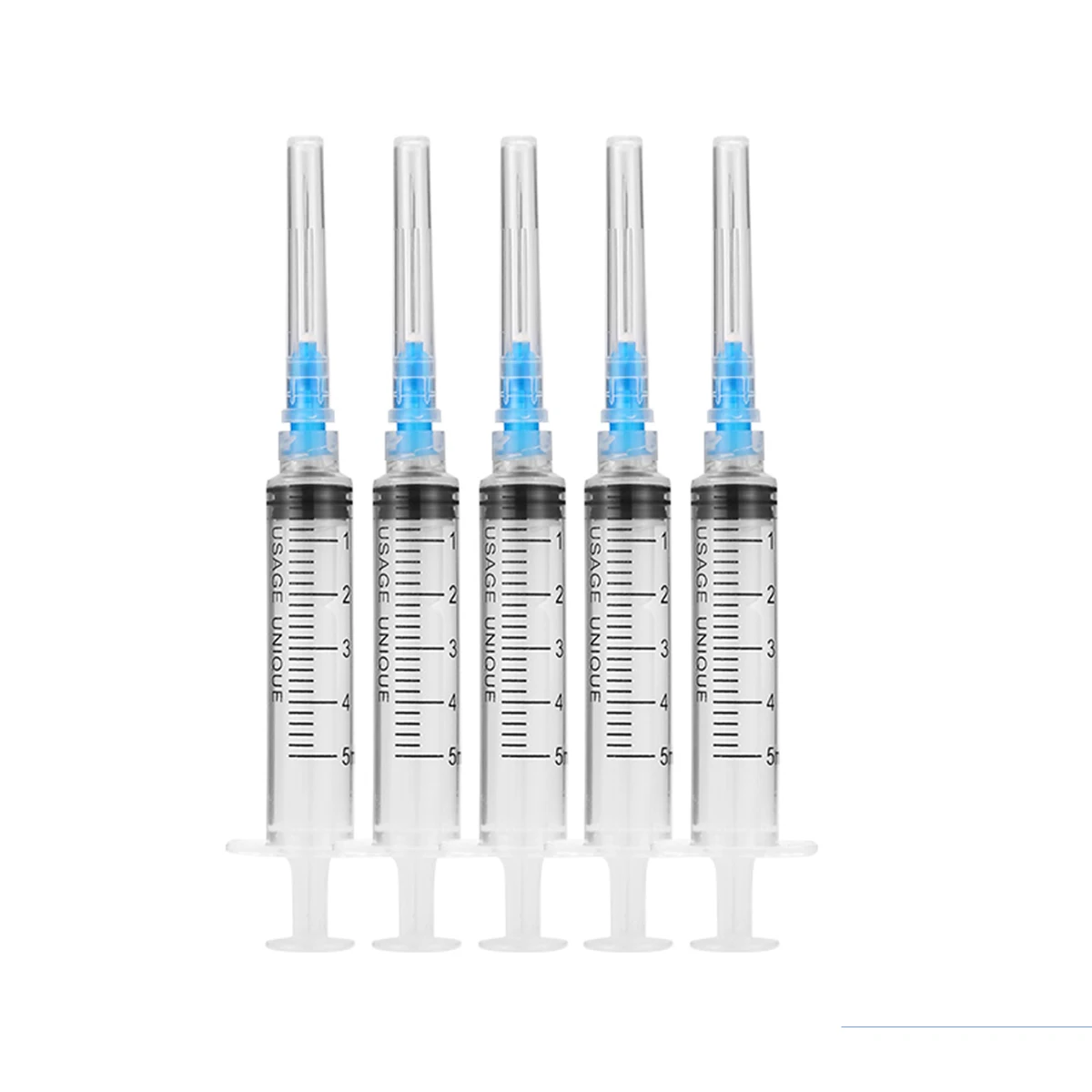 Disposable Plastic Industry Syringe With Luer Lock 1ml 3ml 5ml Syringes With Needles Injector