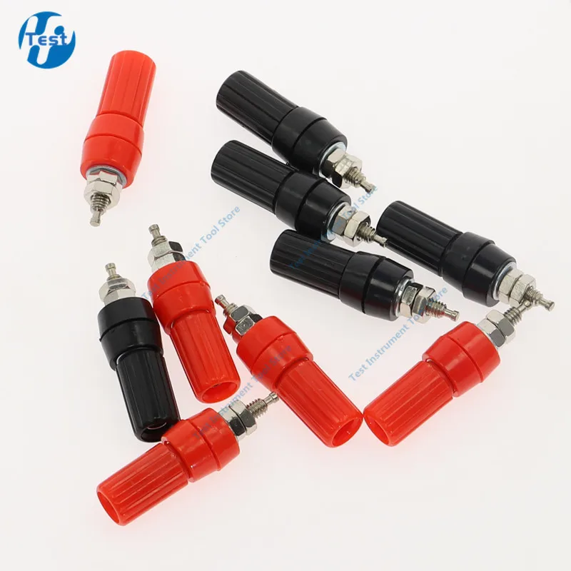 10PCS Binding Post FOR Speaker 4mm Banana Plug Test probe Conversion ADAPTER