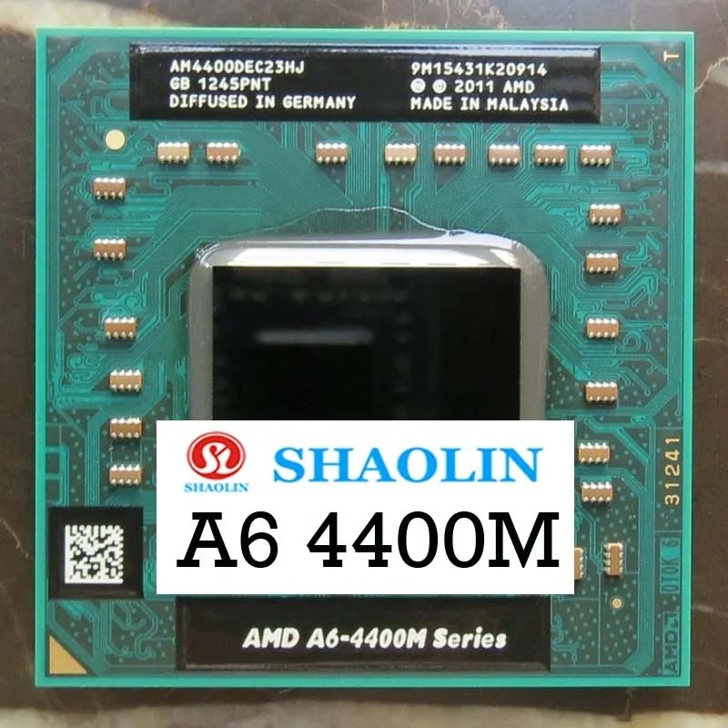 CPU AMD A4 3300M A6 3400M A6 3420M A8 3500M A8 3520M A4 4300M A6 4400M A8 4500M A8 5500M A10 4600M A10 5750M CPU